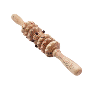 cellulite body roller wooden massager stick 