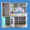 Wooden cooking Children's kitchen Simulation large Play house set toys 