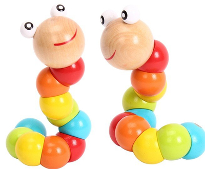 2014 Wooden Worm Toys, Hot Sale Wooden Toys