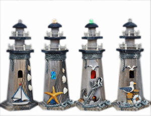 Decoration Wooden Lighthouse