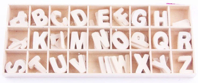 Wooden Craft Letters