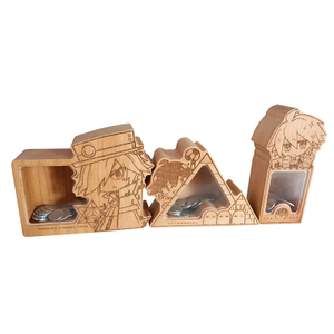 Cartoon Animal Wooden Money Box 