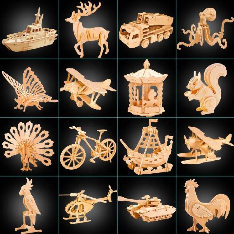 Promotional 3D Wooden Jigsaw Puzzle