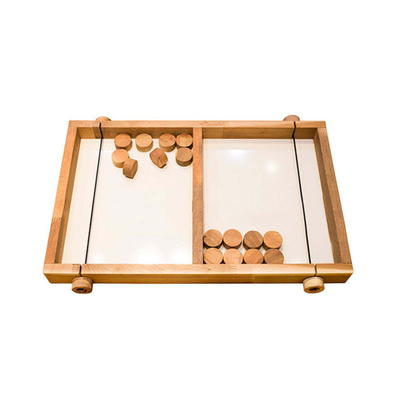 Hockey Sling Puck Wooden Board Game