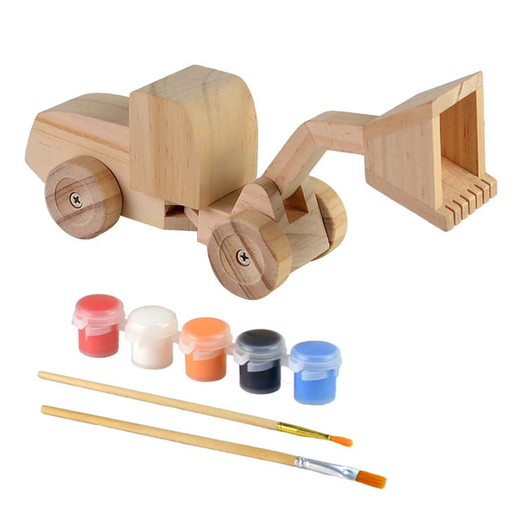 Diy Wooden Painting Assemble Toys