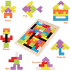 Kids Wooden Tetris puzzle