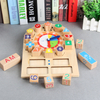  Wooden Digital Clock Building Blocks 