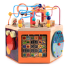 Wooden Activity Cube Baby Toys
