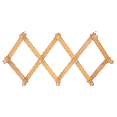 Wood Foldable Wall Mounted Organizer Hangers