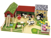 Wooden Farm House Toys 