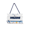  Wooden hanging welcome sign 