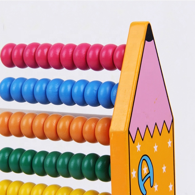 Custom Wooden Educational Abacus Math Toys