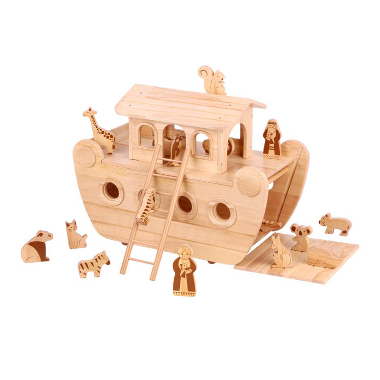  Educational Wooden Noah'S Ark Toy 