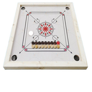 wooden interactive carom board game toys 
