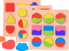 Montessori Wooden Toys Geometry Puzzle