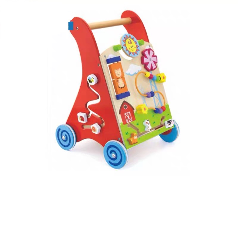 wooden baby walking toys