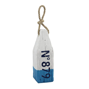 Beach House Blue Wooden Bouy