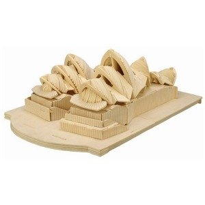 3D Wooden Construction Puzzle Toy for Children