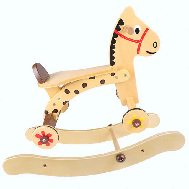 Popular Wooden Toddler Rocking Horse 