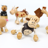 Wooden Animal Doll Toys
