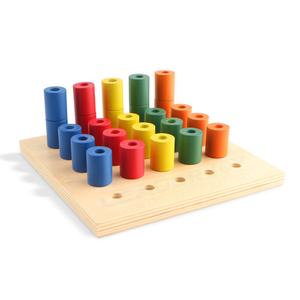  Wooden Montessori Sensory Toys 