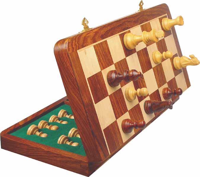  International Multifunction Wooden Floding Chess Board 