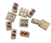 5 Holes Wood Pencil Sharpener 