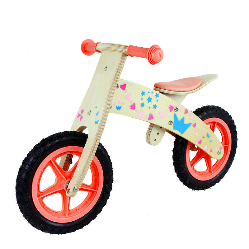 Wooden Balance Bike for Children from China Manufacturer - Green Wooden